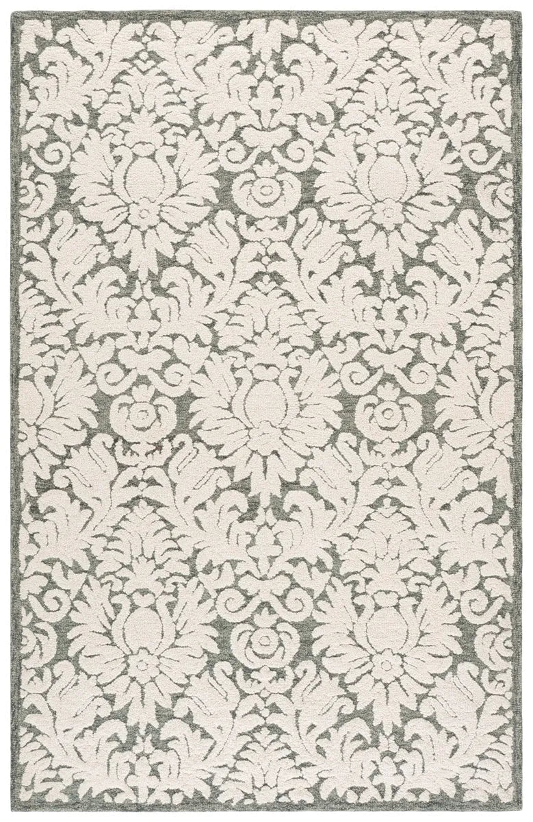 Safavieh Blossom 5'-0" x 8'-0" Rug in Green / Ivory