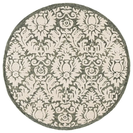 Safavieh Blossom 6'-0" x 6'-0" Rug in Green / Ivory