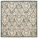 Safavieh Blossom 6'-0" x 6'-0" Rug in Green / Ivory
