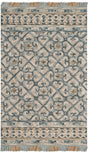 Safavieh Blossom Blm420A Light Beige / Blue Rugs.