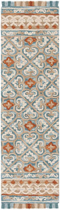 Safavieh Blossom Blm420B Ivory / Blue Rugs.