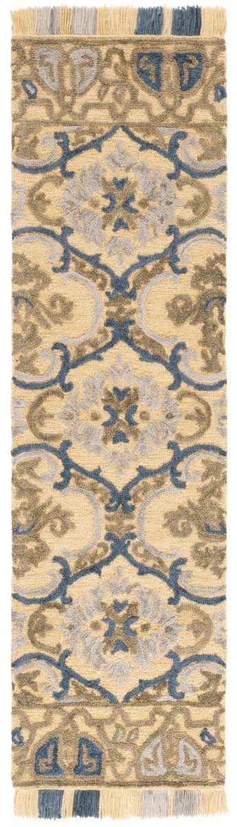 Safavieh Blossom Blm422D Gold/Blue Rug - Safavieh - blm422d - 28