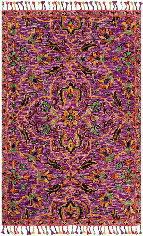 Safavieh Blossom Blm451A Purple / Multi Rugs - Safavieh - blm451a - 2