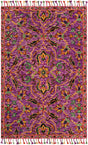 Safavieh Blossom Blm451A Purple / Multi Rugs.