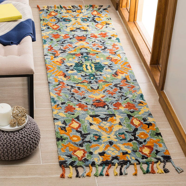 Safavieh Blossom Blm452A Blue/Multi Rug.