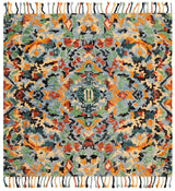 Safavieh Blossom Blm452A Blue/Multi Rug - blm452a-4sq
