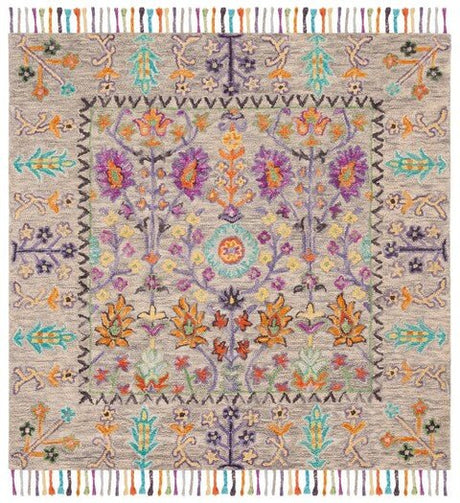 Safavieh Blossom Blm453A Grey/Multi Rug.