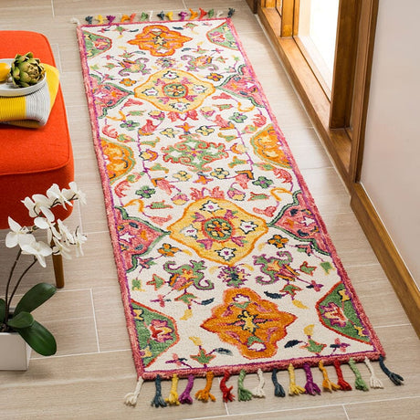 Safavieh Blossom Blm456A Ivory / Multi Rugs - Safavieh - blm456a - 6r