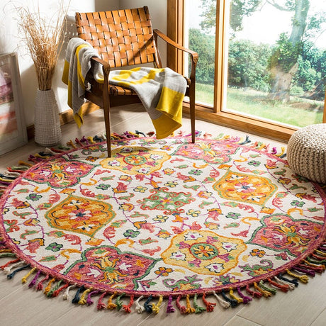 Safavieh Blossom Blm456A Ivory / Multi Rugs - Safavieh - blm456a - 6r