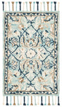 Safavieh Blossom Blm457M Blue/Ivory Rug.