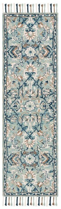 Safavieh Blossom Blm457M Blue/Ivory Rug.