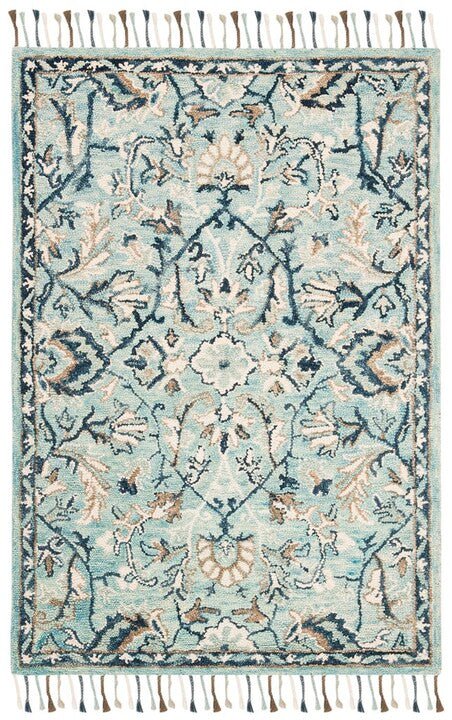 Safavieh Blossom Blm457M Blue/Ivory Rug.