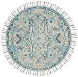 Safavieh Blossom Blm457M Blue/Ivory Rug.