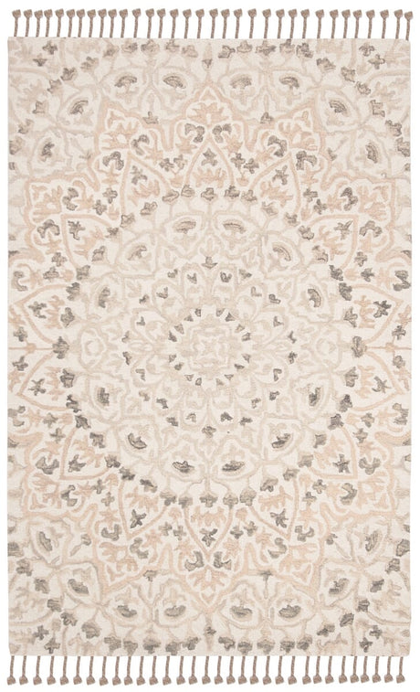 Safavieh Blossom Blm459A Ivory/Taupe Rug - Safavieh - blm459a - 2