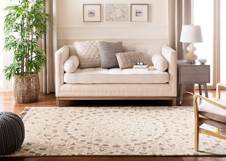 Safavieh Blossom Blm459A Ivory/Taupe Rug - Safavieh - blm459a - 2