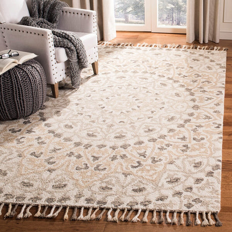 Safavieh Blossom Blm459A Ivory/Taupe Rug - Safavieh - blm459a - 2