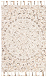 Safavieh Blossom Blm459A Ivory/Taupe Rug.