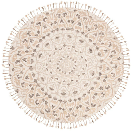 Safavieh Blossom Blm459A Ivory/Taupe Rug - Safavieh - blm459a - 6r