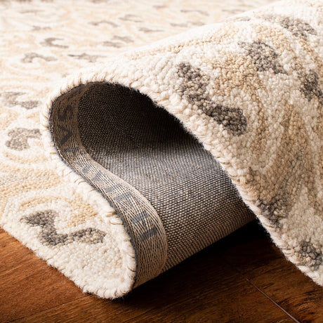 Safavieh Blossom Blm459A Ivory/Taupe Rug - Safavieh - blm459a - 6r