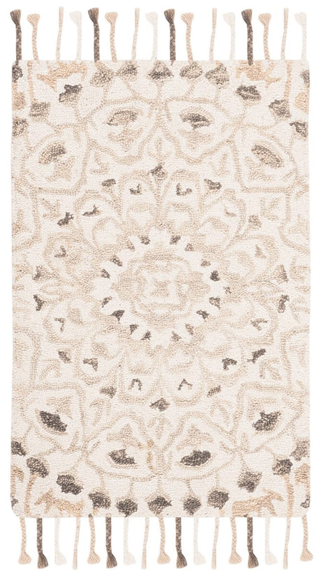 Safavieh Blossom Blm459A Ivory/Taupe Rug.