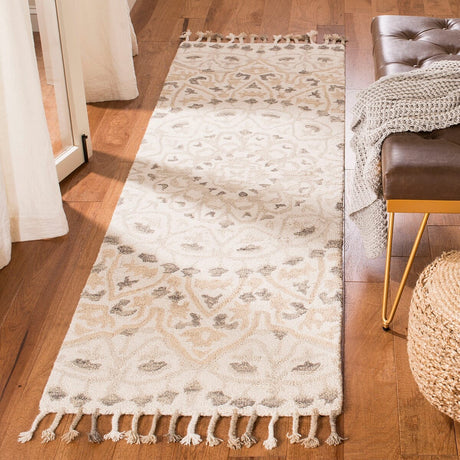 Safavieh Blossom Blm459A Ivory/Taupe Rug - Safavieh - blm459a - 6sq