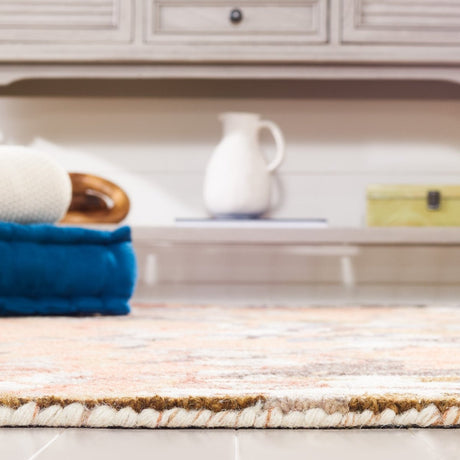 Safavieh Blossom Blm460P Rust/Ivory Rug.