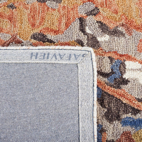 Safavieh Blossom Blm460P Rust/Ivory Rug.