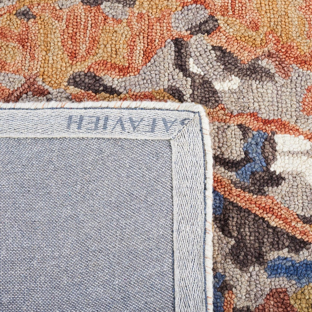 Safavieh Blossom Blm460P Rust/Ivory Rug.