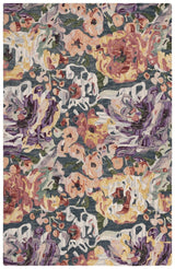 Safavieh Blossom Blm463M Blue/Purple Rug.