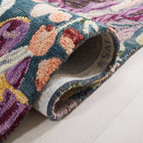 Safavieh Blossom Blm463M Blue/Purple Rug.