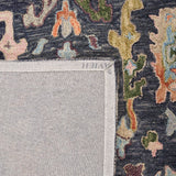 Safavieh Blossom Blm465H Dark Grey/Sage Rug.