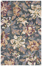 Safavieh Blossom Blm467F Grey/Violet Rug.