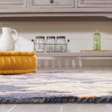 Safavieh Blossom Blm467H Charcoal/Plum Rug.