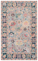 Safavieh Blossom 4'-0" x 6'-0" Rug in Grey / Pink