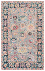 Safavieh Blossom 4'-0" x 6'-0" Rug in Grey / Pink