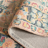 Safavieh Blossom Blm468F Grey/Pink Rug.