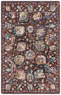 Safavieh Blossom 4'-0" x 6'-0" Rug in Charcoal / Lavender