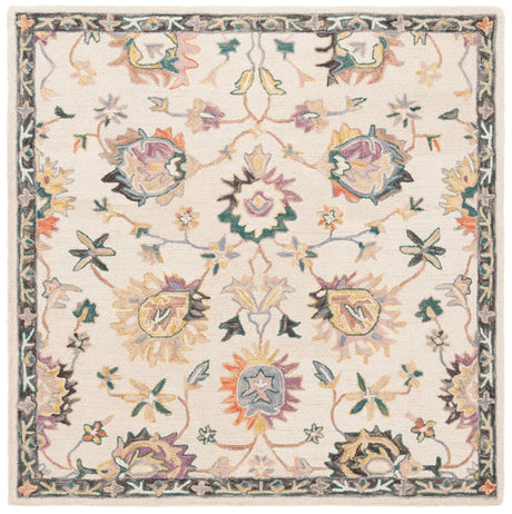 Safavieh Blossom Blm471B Beige/Lavander Rug.