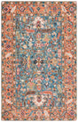 Safavieh Blossom Blm474M Blue/Rust Rug.