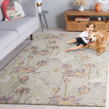 Safavieh Blossom Blm554Y Green/Ivory Rug.