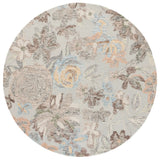 Safavieh Blossom 6'-0" x 6'-0" Rug in Grey / Blue