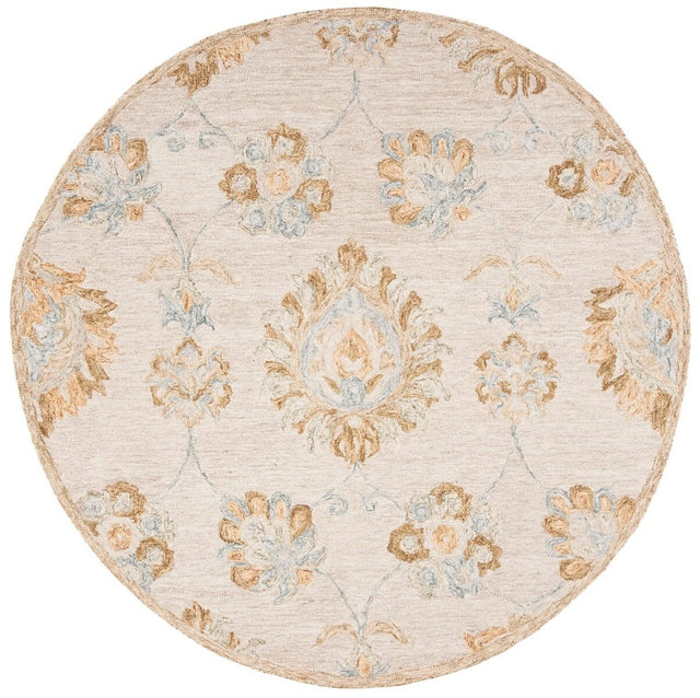 Safavieh Blossom Blm560B Beige / Sage Rugs.