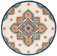 Safavieh Blossom Blm561A Ivory/Green Rug.