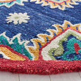 Safavieh Blossom Blm561N Navy/Ivory Rug.