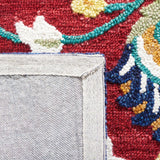 Safavieh Blossom Blm562Q Red/Ivory Rug.