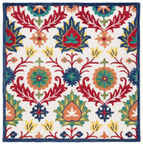 Safavieh Blossom Blm563A Ivory/Green Rug.