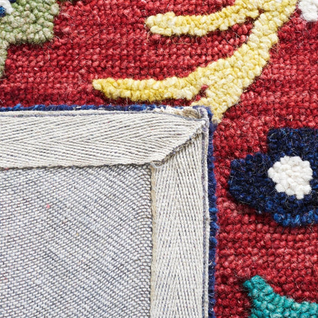 Safavieh Blossom Blm563D Red/Yellow Rug.