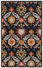 Safavieh Blossom Blm565T Brown/Orange Rug.