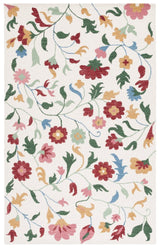 Safavieh Blossom Blm569A Ivory/Red Rug.