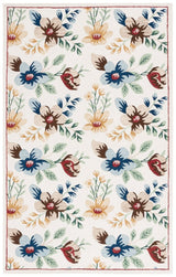 Safavieh Blossom Blm571A Ivory/Blue Rug.